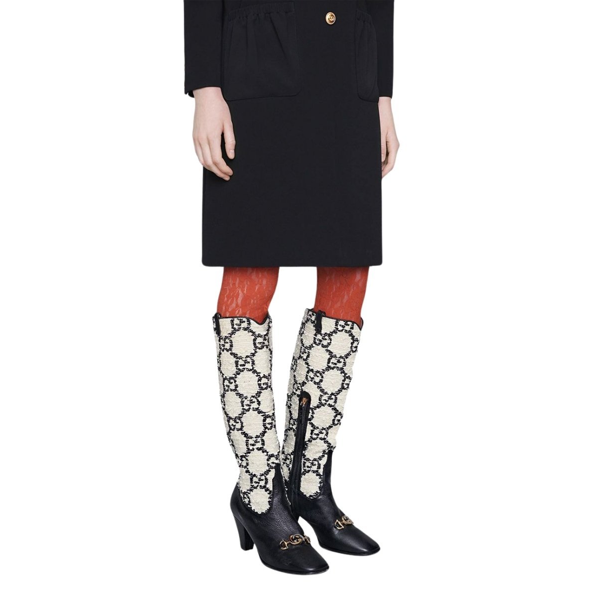 Zumi GG Tweed Knee-high Boots