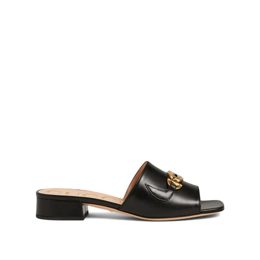 Zumi Leather Slide Sandals